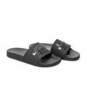 Balenciaga Slide Tape Sandaler Black, Dam