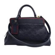 Louis Vuitton Vintage Pre-owned Tyg louis-vuitton-vskor Blue, Dam