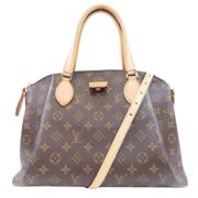 Louis Vuitton Vintage Pre-owned Tyg louis-vuitton-vskor Brown, Dam