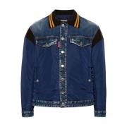 Dsquared2 Marinblå Denimjacka Blue, Herr