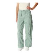 Levi's Wide Trousers Green, Dam