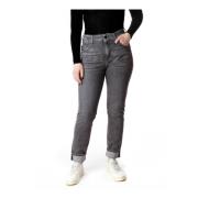 Replay Slim-Fit Boyfriend Jeans Gray, Dam