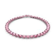 Swarovski Millenia Halsband med oktagon-slipade kristaller Pink, Dam