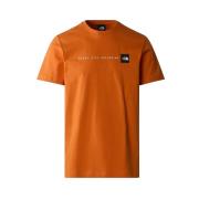 The North Face Utforskning Kortärmad T-shirt Orange, Herr