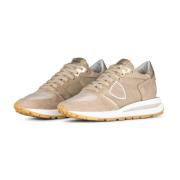 Philippe Model Sporty Sneaker Tropez Haute Low Beige, Dam