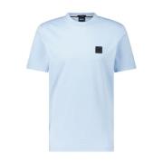 Hugo Boss Lyxig Bomull T-shirt med Logo Blue, Herr