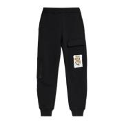 Moschino Sweatpants med tryck Black, Dam