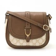 Gucci Vintage Pre-owned Laeder gucci-vskor Beige, Dam