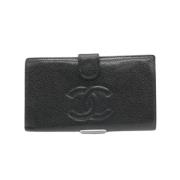 Chanel Vintage Pre-owned Laeder plnbcker Black, Dam