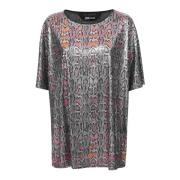 Just Cavalli Snygga T-shirts och Polos Multicolor, Dam