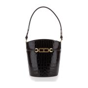 Tom Ford Brun Croc Hinkväska Brown, Dam