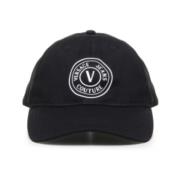 Versace Jeans Couture Fashionable Hat Selection Black, Herr