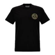 Versace Jeans Couture Snygga T-shirts och Polos Black, Herr