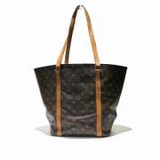 Louis Vuitton Vintage Pre-owned Tyg louis-vuitton-vskor Brown, Dam