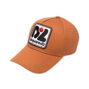 Dsquared2 Broderad Logotyp Skärmkeps Brown, Unisex