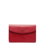 Louis Vuitton Vintage Pre-owned Tyg louis-vuitton-vskor Red, Dam