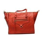 Louis Vuitton Vintage Pre-owned Canvas axelremsvskor Red, Dam