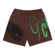 Travis Scott Begränsad upplaga Cactus Jack Shorts Brown, Herr