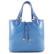 Louis Vuitton Vintage Pre-owned Tyg louis-vuitton-vskor Blue, Dam