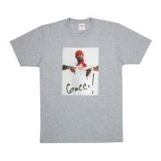 Supreme Begränsad upplaga Grå Gucci Mane T-shirt Gray, Herr