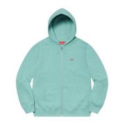 Supreme Begränsad upplaga huva tröja Dusty Aqua Blue, Herr