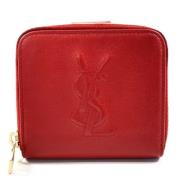 Yves Saint Laurent Vintage Pre-owned Laeder plnbcker Red, Dam