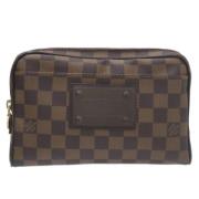 Louis Vuitton Vintage Pre-owned Tyg louis-vuitton-vskor Brown, Dam