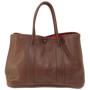 Hermès Vintage Pre-owned Laeder totevskor Brown, Dam