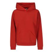 Coperni Horn Hoodie Sweatshirt Red, Dam