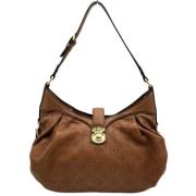 Louis Vuitton Vintage Pre-owned Laeder handvskor Brown, Dam