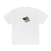 Travis Scott Begränsad upplaga Kaktus Sauce T-shirt White, Herr