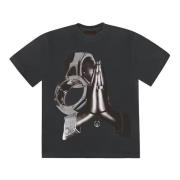 Travis Scott Begränsad upplaga Collage Tee Svart Black, Herr