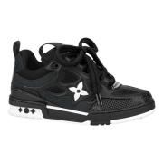 Louis Vuitton Begränsad Upplaga Skate Sneaker Svart Vit Black, Herr