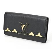 Louis Vuitton Vintage Pre-owned Laeder plnbcker Black, Dam