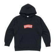 Comme des Garçons Begränsad upplaga Box Logo Hoodie Svart Black, Herr