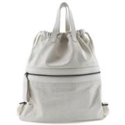 Bottega Veneta Vintage Pre-owned Laeder axelremsvskor White, Dam