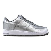 Nike Begränsad upplaga Metallic Silver Sneakers Gray, Herr