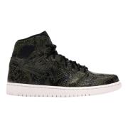 Nike Hög Snakeskin Limited Edition Retro Stil Green, Herr