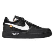 Nike Off-White Air Force 1 Low Begränsad Upplaga Black, Herr