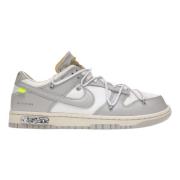 Nike Grå Off-White Dunk Low Lot 49 Multicolor, Herr