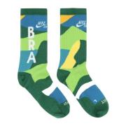 Nike Begränsad upplaga Parra Brazil Federation Kit Socks Multicolor, U...