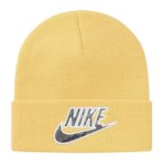 Nike Begränsad upplaga Snakeskin Beanie Blek Gul Yellow, Unisex