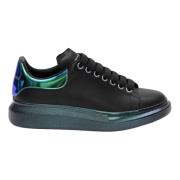 Alexander McQueen Svart Pärlemors Sneaker Black, Herr