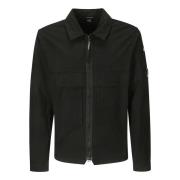 C.p. Company Utility Overshirt Jacka Black, Herr