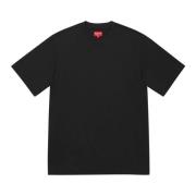 Supreme Begränsad Upplaga Kontrast Appliqué Topp Black, Herr