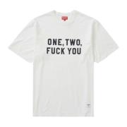 Supreme Begränsad Upplaga Vit Grafisk T-shirt White, Herr