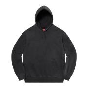 Supreme Svart Spray Hoodie Begränsad Upplaga Black, Herr