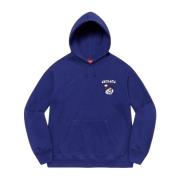 Supreme Begränsad Upplaga Snögubbe Hoodie Mörk Kunglig Blue, Herr