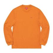 Supreme Begränsad Upplaga Mörk Orange Långärmad Tee Orange, Herr