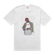 Supreme Begränsad upplaga André 3000 Tee Vit White, Herr